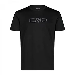 CMP T-shirt męski czarny czarny 50 - Koszulki męskie - miniaturka - grafika 1