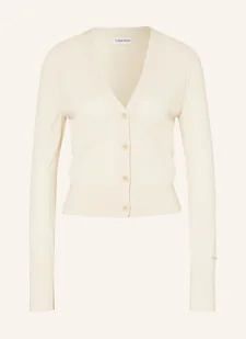 Calvin Klein Kardigan weiss - Swetry damskie - miniaturka - grafika 1
