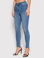Spodnie damskie - Morgan Jeansy 212-PAM Niebieski Skinny Fit - miniaturka - grafika 1