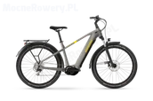 Rowery elektryczne - Winora Yucatan X8 High Szary 2023 - miniaturka - grafika 1