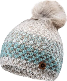 Hi-Tec Czapka zimowa damska Hi-tec Lady Cora szaro-niebieska - Czapki damskie - miniaturka - grafika 1