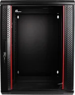 Szafy rack - Szafa GetFort SZAFA RACK GETFORT 19 CALI 15U 600X550 WISZĄCA DWUSEKCYJNA - miniaturka - grafika 1