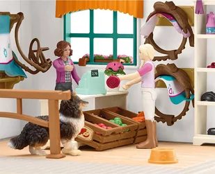 Schleich Horse Club Sklep z artykułami dla koni 42568 - Figurki dla dzieci - miniaturka - grafika 5