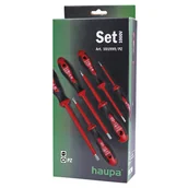 Narzędzia warsztatowe - HAUPA POLSKA Zestaw śrubokrętów VDE do 1000V  Haupa 101999 176612 - miniaturka - grafika 1