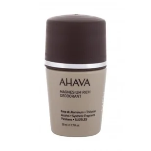AHAVA AHAVA Men Time To Energize Magnesium Rich dezodorant 50 ml dla mężczyzn - Dezodoranty i antyperspiranty męskie - miniaturka - grafika 2