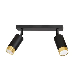 Emibig HIRO 2 BL/GOLD 965/2 lampa sufitowa 2x30W/GU10 IP20 965/2 - Lampy sufitowe - miniaturka - grafika 1