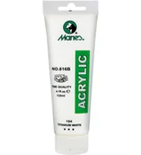 Farby i media malarskie - Farba akrylowa biała Maries 120 ml 816B-104 - miniaturka - grafika 1