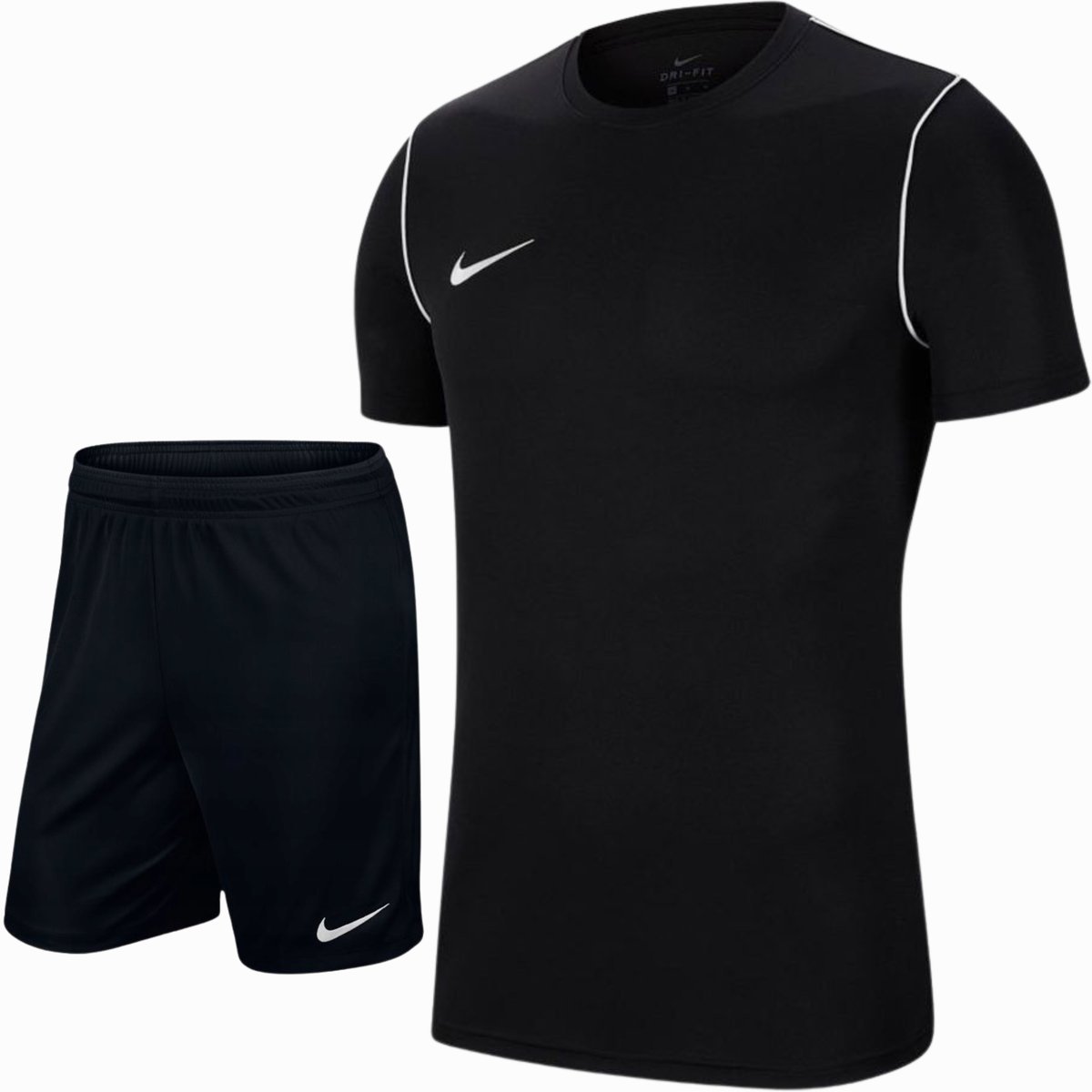 Zestaw Nike Komplet Czarnakoszulka T-shirt + Spodenki Czarne Dri-fit R.xxl
