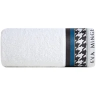Ręczniki - Ręcznik Eva8 Biały 30 x 50 cm - miniaturka - grafika 1