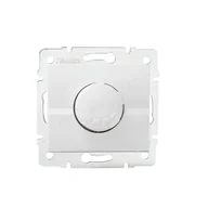 Wyłączniki światła i elektryczne - Kanlux Ściemniacz obrotowy 500W - z filtrem LOGI 02-1160-102 bi 25082 - miniaturka - grafika 1