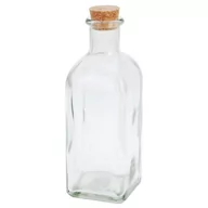 Pojemniki na przyprawy - Excellent Housewares Butelka szklana z korkiem 500 ml RETRO uniwersalny - miniaturka - grafika 1
