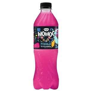 Hortex Wowoc Napój gazowany smak pitahaja liczi & mięta 500 ml - Soki i napoje niegazowane - miniaturka - grafika 1