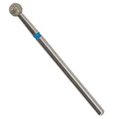 Frezarki do paznokci - Peggy Sage, frez diamentowy kuleczka – niebieski - miniaturka - grafika 1