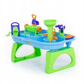 Zabawki do kąpieli - STOLIK WODNY DO KĄPIELI WANNY OGRODU+zabawki - miniaturka - grafika 1