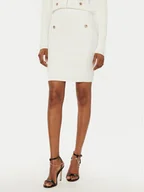 Spódnice - Marciano Guess Spódnica ołówkowa 4BGD01 5661Z Biały Slim Fit - miniaturka - grafika 1