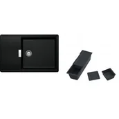 Zlewozmywaki - Schock Zlew TIA D-100LS MAGMA Cristadur) - miniaturka - grafika 1