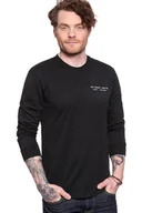 Koszulki męskie - LONGSLEEVE LEE LS GRAPHIC CREW BLACK L63DFE01 112114988 - Lee - miniaturka - grafika 1