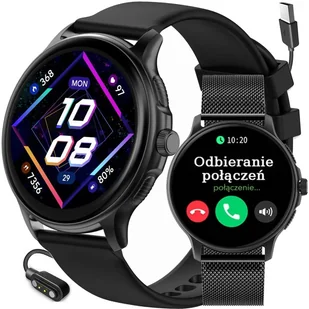 Gravity GT12-1 Czarny - Smartwatch - miniaturka - grafika 1
