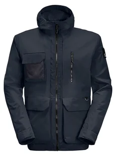 Jack Wolfskin Kurtka funkcyjna "365 Rebel" w kolorze granatowym - Kurtki i kamizelki sportowe męskie - miniaturka - grafika 1