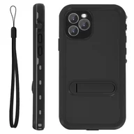 Etui i futerały do telefonów - Etui Ochronne Iphone 11 Pro Bi-Materiał Wodoodporny 2M Z Czarnym Uchwytem Wideo - miniaturka - grafika 1