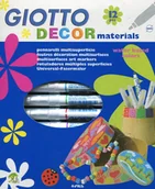 Flamastry - Fila Fila, Giotto Decor, flamastry, 12 kolorów - miniaturka - grafika 1