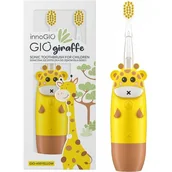 Szczoteczki do zębów dla dzieci - Szczoteczka soniczna INNOGIO Giogiraffe GIO-450 Żółty - miniaturka - grafika 1
