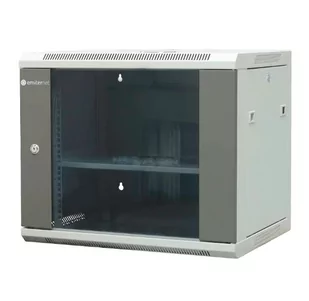 EmiterNet Szafa wiszaca niedzielona 19" 9U, drzwi blacha/szkło, 600×450×500mm szer./gł./wys. - Akcesoria do serwerów - miniaturka - grafika 1