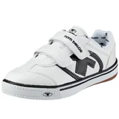 Buty dla dziewczynek - TOM TAILOR Kids 6070902, klasyczne półbuty dziecięce, biały - Biały White Black00255-38 EU - miniaturka - grafika 1