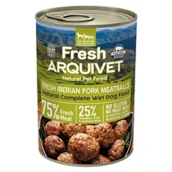 Mokra karma dla psów - Arquivet Fresh klopsiki z wieprzowiny w sosie 400g - miniaturka - grafika 1