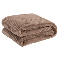 Koce - Koc PASU rozmiar 150 x 200 cm cappuccino - miniaturka - grafika 1