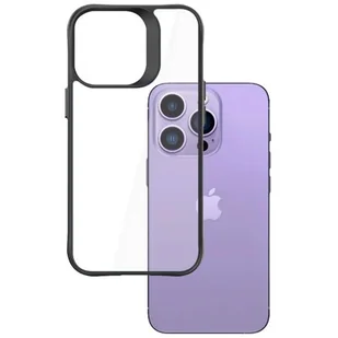 Etui 3MK Satin Armor Case+ do Apple iPhone 14 Pro Max Przezroczysto-czarny - Etui i futerały do telefonów - miniaturka - grafika 1