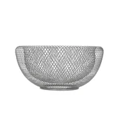 Miski i półmiski - Dekoria Misa Wire Silver 24 cm 24 cm 812-385 - miniaturka - grafika 1