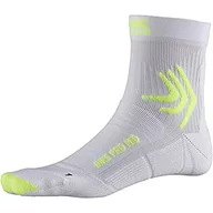 Skarpetki męskie - X-Socks Skarpety unisex Bike Pro Mid Socks biały Arctic White/Phyton Yellow 39-41 XS-BS04S19U - miniaturka - grafika 1