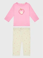 Bluzki damskie - Komplet bluzka i legginsy United Colors Of Benetton - miniaturka - grafika 1