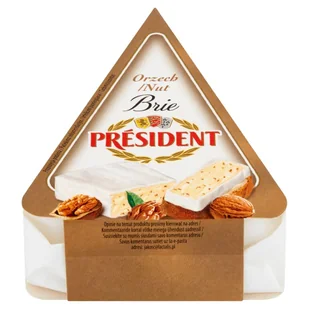 President - Ser Brie z orzechami - Sery - miniaturka - grafika 1