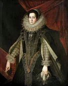 Podkładki pod mysz - PODKŁADKA POD MYSZ Nadruk 22x18 cm Dama Juan Pantoja de la Cruz Prezent - miniaturka - grafika 1