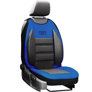 Mata POK-TER GT ERGONOMIC niebieska - Pokrowce na fotele - miniaturka - grafika 1