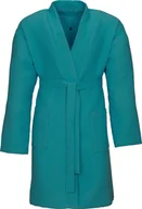 Kimona, stroje i obuwie - Vossen Szlafrok Rom Pique kolor morski L 589 - miniaturka - grafika 1