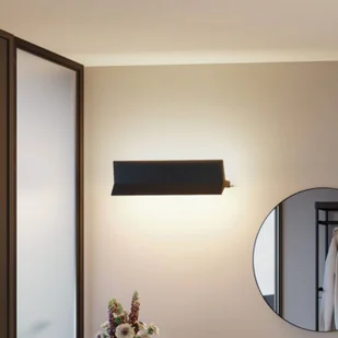 Lampa LED oświetlająca ścianę Paulmann Stine Dime, czarna - Lampy ścienne - miniaturka - grafika 3