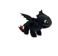 Maskotki i pluszaki - Jak wytresować smoka Maskotka Szczerbatek Nocna Furia 24 cm - miniaturka - grafika 1