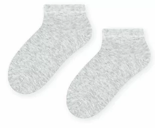 SKARPETY STEVEN 004 UNISEX GŁADKIE (kolor biały, rozmiar 32-34) - Skarpetki damskie - miniaturka - grafika 1