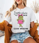 Koszulki i topy damskie - Fajna damska koszulka na prezent - miniaturka - grafika 1