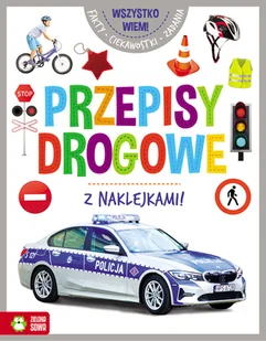 ZIELONA SOWA Wszystko wiem! Przepisy drogowe - brak autora - Kolorowanki, wyklejanki - miniaturka - grafika 2