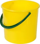 Pojemniki przemysłowe - Artech Okrągły pojemnik plastikowy bez pokrywy 15l żółty - miniaturka - grafika 1