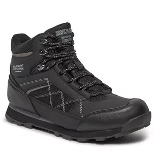 Trekkingi Regatta Vendeavour Pro RMF805 Black/Granit 9V8 - Buty trekkingowe męskie - miniaturka - grafika 1