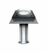 Akcesoria do okien - Świetlik SRF Fakro do płaskiego dachu 80DA42 - miniaturka - grafika 1