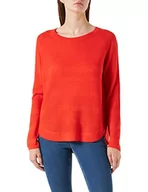 Swetry damskie - ONLY ONLCAVIAR L/S sweter damski KNT NOOS 15141866, Red Clay, L - miniaturka - grafika 1