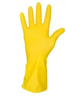 Rękawiczki jednorazowe - Rękawice gospodarcze gumowe flokowane 1 para rozmiar: XL - miniaturka - grafika 1