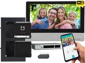 Wideodomofony - Jednorodzinny wideodomofon IP Vidos ONE M2020 A2000-G/MF FullHD IPS Czytnik kart zbliżeniowych Podtynkowy - miniaturka - grafika 1