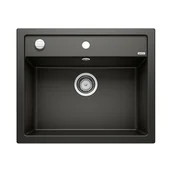 Zlewozmywaki - Blanco Zlew DALAGO 6 Czarny korek auto 525873 - miniaturka - grafika 1